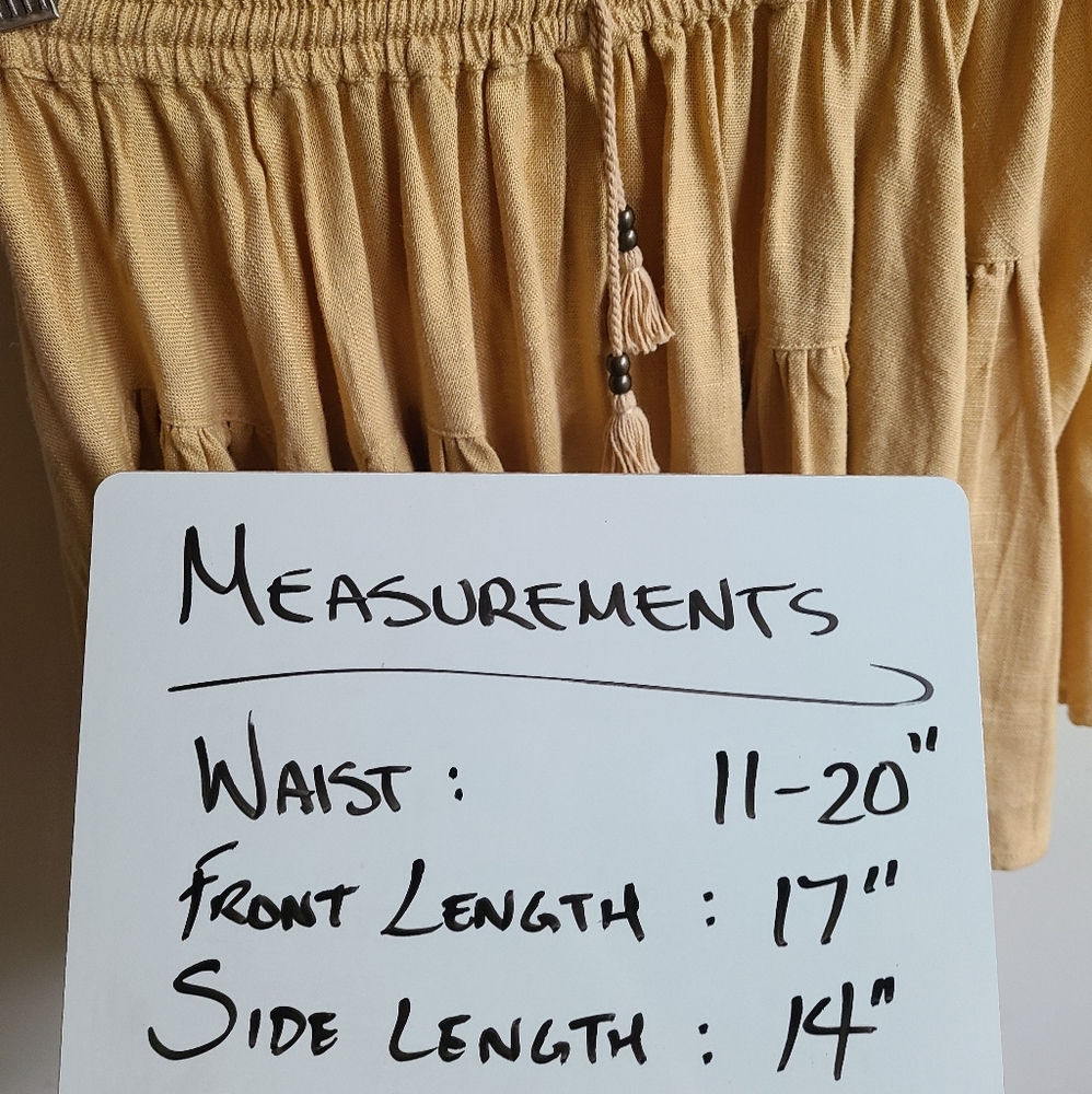 SWAPPED - NWOT Bella Mini Skirt in Honey - Picture 10 of 10